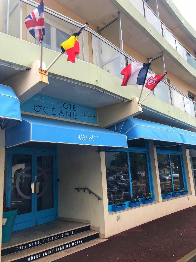 Hotel La Cote Oceane- 250 M Plage Saint-Jean-de-Monts Eksteriør bilde
